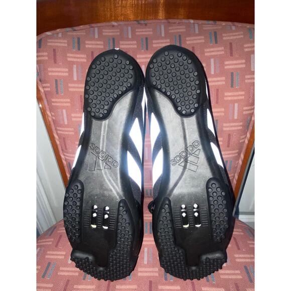New Adidas The Gravel 2.0 Cycling Shoes Black White Mens Sz 11.5 - HQ9034 - Picture 4 of 9